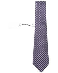 Canali - Geometric-Pattern Silk Tie - Lyst