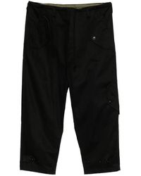 Yohji Yamamoto - Chino Flap Pocket Drawstring Pants - Lyst