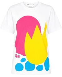 Comme des Garçons - Graphic-Print T-Shirt - Lyst