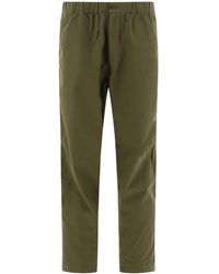 Nanamica - Pantaloni Sartoriali Con Vita Elasticizzata - Lyst