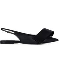 Givenchy - Twisted-Ribbon Flat Slingbacks - Lyst
