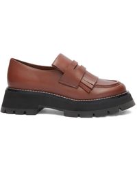 3.1 Phillip Lim - Kate Leather Loafers - Lyst