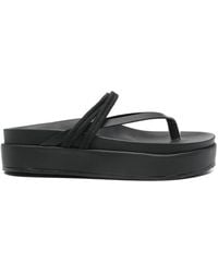 Ancient Greek Sandals - Itea Leather Heeled Sandals - Lyst