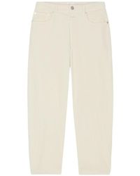 Closed - Jazzie Corduroy Straight-Leg Trousers - Lyst