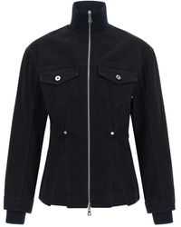Jean Paul Gaultier - Slit Denim Jacket - Lyst