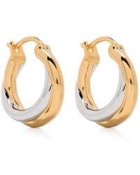 Missoma - X Lucy Williams Chunky Entwine Hoop Earrings - Lyst