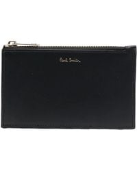 Paul Smith - Tarjetero a rayas con cremallera - Lyst