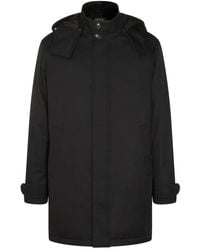 ZEGNA - Hooded Parka Coat - Lyst