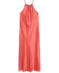 Antonelli - Satin Maxi Dress - Lyst