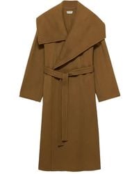 JW Anderson - Double-Breasted Wrap Coat - Lyst