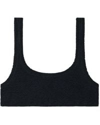 MC2 Saint Barth - Naima Crinkled-Finish Bikini Top - Lyst
