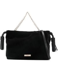 Aspinal of London - Amelia Velvet Tote Bag - Lyst