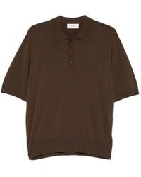 Laneus - Distressed Polo Shirt - Lyst
