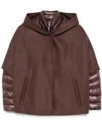 Herno - フーデッド キルティングジャケット - Lyst