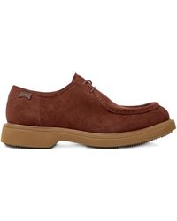 Camper - Lace-Up Suede Derby Shoes - Lyst