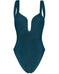 Paramidonna - Mika Textured Swimsuit - Lyst