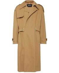DSquared² - Trenchcoat Met Ceintuur - Lyst