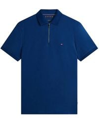 Tommy Hilfiger - Air Dot Zip-Fastening Polo Shirt - Lyst
