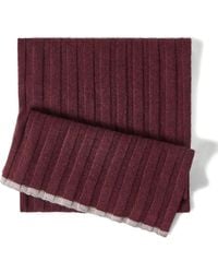 Brunello Cucinelli - Contrast-Trim Scarf - Lyst