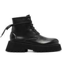 Marsèll - 60mm Leather Lace-up Boots - Lyst