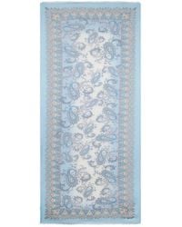 Etro - Sciarpa Con Stampa Paisley - Lyst