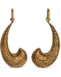 Etro - Enamelled Paisley Earrings - Lyst