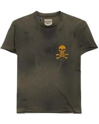GALLERY DEPT. - Distressed-Effect Bones-Print T-Shirt - Lyst