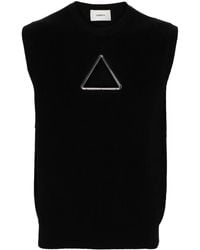 Coperni - Triangle Sleeveless Knitted Top - Lyst