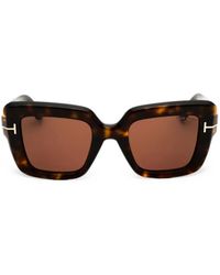 Tom Ford - Oversized Square-Frame Sunglasses - Lyst