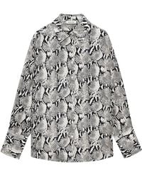 Anine Bing - Python Bridget Shirt - Lyst