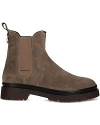 GANT - 45Mm Suede Pull-Tab Boots - Lyst