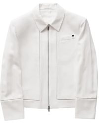 Helmut Lang - Zip-Up Bomber Jacket - Lyst