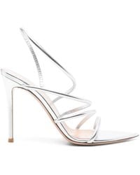 Gianvito Rossi - Sandali Ettie 105Mm - Lyst