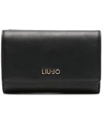 Liu Jo - Logo-lettering Bi-fold Wallet - Lyst