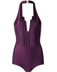 Adriana Degreas Halter neck swimsuit - Viola