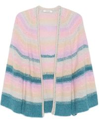 Dorothee Schumacher - Striped Cashmere Cardigan - Lyst
