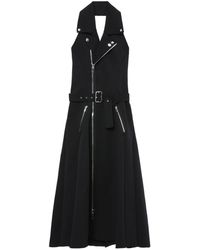 Noir Kei Ninomiya - Halterneck Belted Midi Dress - Lyst