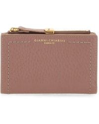 Gianni Chiarini - Bubble Maxi-Grain Leather Wallet - Lyst