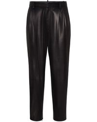 DSquared² - Tapered-Hose Aus Leder - Lyst