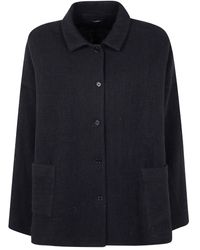 Apuntob - Patch-Pocket Button-Front Jacket - Lyst