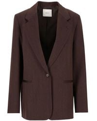 Grifoni - Single-Breasted Notched-Lapels Blazer - Lyst