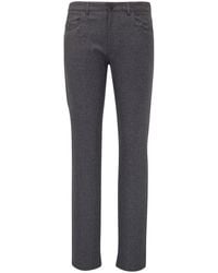 Canali - Wool Skinny Trousers - Lyst