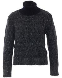 Alpha Studio - Pullover Mit Stehkragen - Lyst
