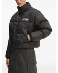 Karlkani - Logo-Patch Puffer Jacket - Lyst