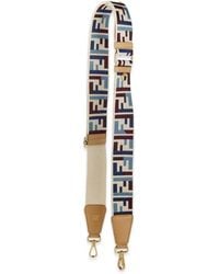 Fendi - Logo-Pattern Shoulder Strap - Lyst