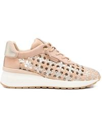 Carmela - Woven-Design Sneakers - Lyst