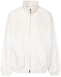 Acne Studios - Logo-Print Bomber Jacket - Lyst