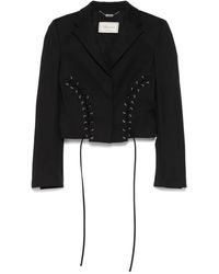 Blumarine - Giacca Con Lacci - Lyst