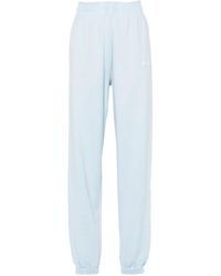 HUGO - Logo-Embroidered Cotton Track Pants - Lyst
