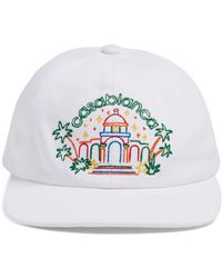 Casablancabrand - Logo-embroidered Cotton Cap - Lyst